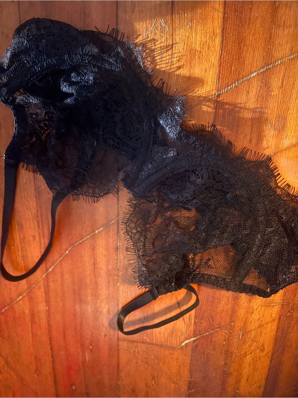 Black Lace Bralette - Women Intimates & Sleepwear